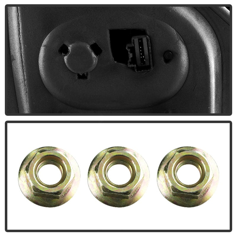 xTune Ford F150 07-14 Power Heated Amber LED Signal OE Mirror Right MIR-03349EH-P-R