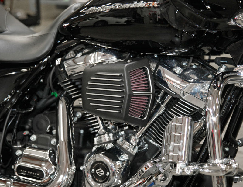 K&N Street Metal Intake System Shaker for 2017 Harley-Davidson Touring