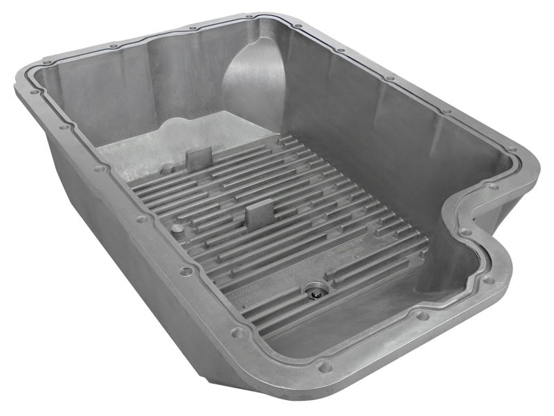 aFe Transmission Pan (Raw); Ford Diesel Trucks 03-10 V8-6.0/6.4L (td)